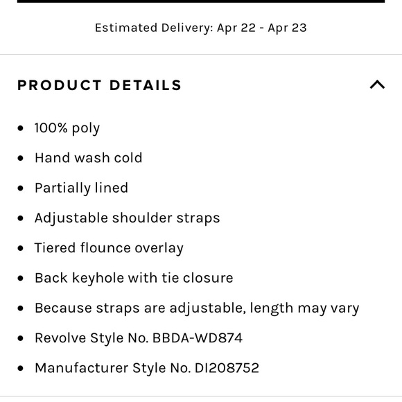 NWT BB Dakota RSVP TAE sun dress XS sold out - Picture 4 of 6